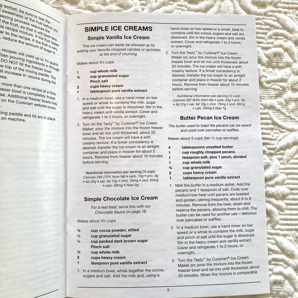 New In Box Cuisinart Ice Cream Maker - Picture 7 of 11